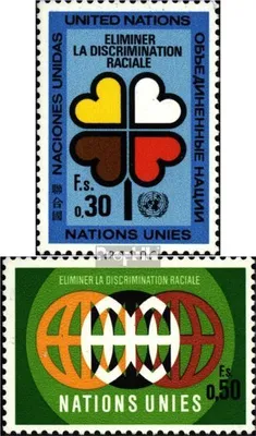 Produktbild von Briefmarken UNO - Genf 1971 Mi 19-20 (kompl.Ausg.) gestempelt Sondermarken