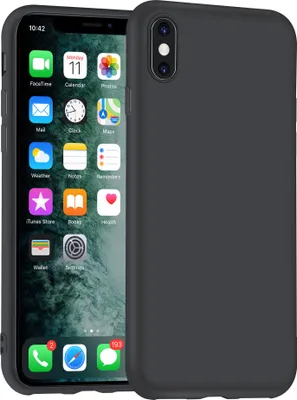 Immagine prodotto di Apple iPhone X-Xs nero Backcover hoesje - silicone