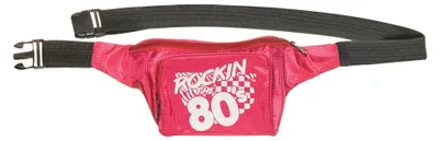 Produktbild von Pinke 80er Jahre Gürtel / Bauchtasche als Kostümzubehör