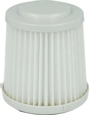 Produktbild von vhbw Faltenfilter kompatibel mit Black & Decker Dustbuster Flexi PD1080, PD1202N, PD1200 Staubsauger - Patronenfilter Schwarz Weiß Abwaschbar
