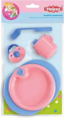 Produktbild von Puppen-Ess- und Trinkset - Puppenzubehör