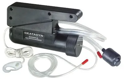 Produktbild von Katadyn Survivor 06 Entsalzer, 0,89 l/h Leistung, 98,4% Salzrückhalt, 1,13 kg, 12,7x20,3x6,4 cm