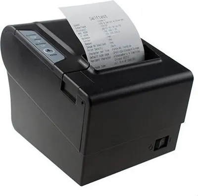 Image de Imprimante thermique de caisse Cashino CSN-80V, vitesse 250mm/s, jusqu'à 80mm, USB, LAN, port série, découpe automatique, indicateur de papier