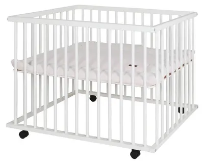 Produktbild von Europe Baby Arike II Laufstall Mattweiß