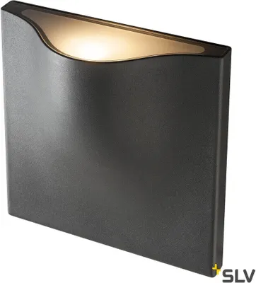 Produktbild von SLV 1002504 VILUA L Outdoor Wandaufbauleuchte anthrazit 3000K IP54 100° 810lm