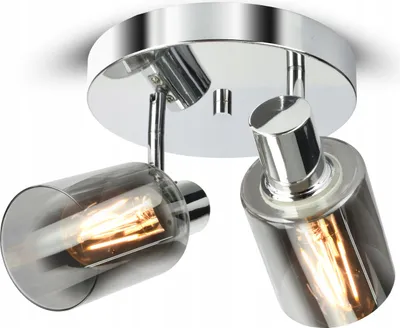 Zdjęcie produktu dla Lampa Wisząca Sufitowa Żyrandol CHROM Szklana Glass Tube 540-EG2 LED E27