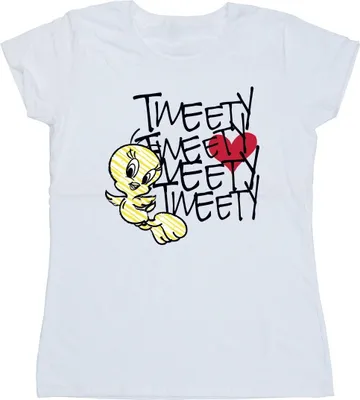 Produktbild von Looney Tunes - T-Shirt für Damen BI28355 (XXL) (Weiß)