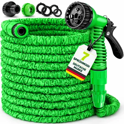 Obrázok produktu pre TRESKO® Flexibilná záhradná hadica 30 m flexibilná flexibilná hadica na vodu