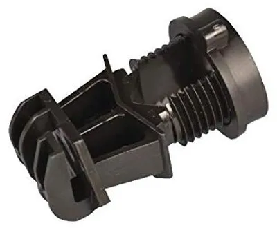 Produktbild von horizont Isolator Weidezaun farmer, Ersatz-/ Zusatzisolator schwarz, 10 Stück, Band bis 12 mm, Litze bis 4 mm