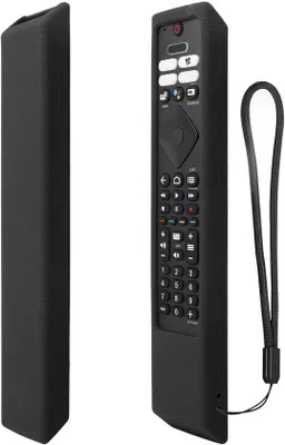 Obrázek produktu pro Ochranné pouzdro na dálkový ovladač k televizoru, 43PUS7906/12, 55OLED707/12, 65OLED707/12 – nárazuvzdorné pouzdro na dálkový ovladač, protiskluzové – černé