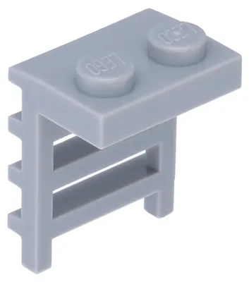 Immagine prodotto di 2x LEGO Platte modifiziert 1 x 2 mit Leiter (4175) – Einzelteile