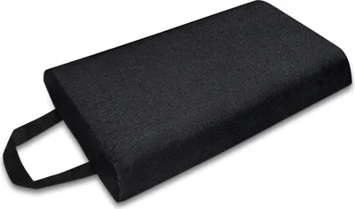 Produktbild von Kurtzy Schaumstoff Kniekissen Garten mit Tragegriff L43 x B24 x H4,7 cm - Extra Dicke Bequeme Memory-Schaumstoff-Garten Kniekissen - Knieschoner