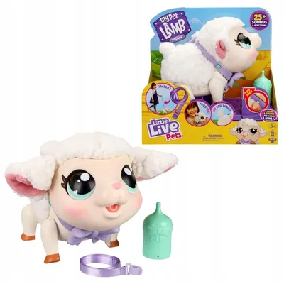 Produktbild von Interaktives Schaf Lamm Moose Little Pets Reagiert Auf Berührung und Ton