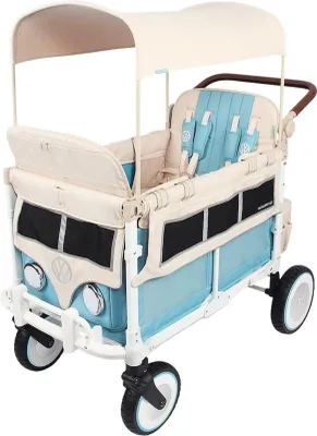 Produktbild von Wonderfold VW4 Volkswagen KinderVan für 4 Kinder, Wonderfold:Bondi Blue