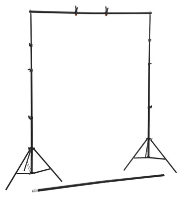 Productafbeelding van Verstelbare achtergrondstandaard - Hoogte 75-280 cm, 3 m