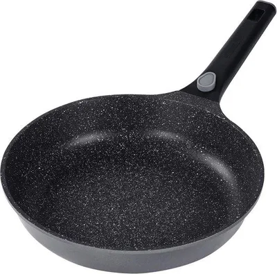 Produktbild von Bratpfanne 28 cm aus Gusseisenaluminium mit abnehmbarem Griff, antihaftbeschichtet, ofenfest bis 240 °C