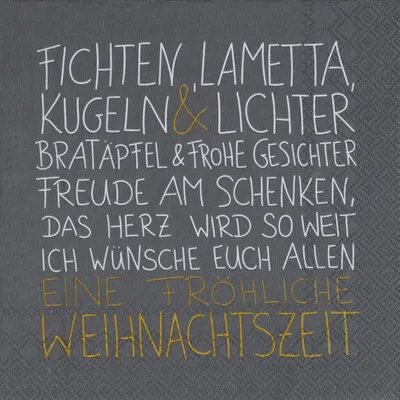 Produktbild von Räder Serviette 33x33cm, Zimtsterne