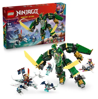Immagine prodotto di Lloyds Vliegtino con 5 Minifigure e un Drago