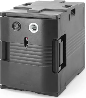 Produktbild von Thermo-isolierter Behälter mit Heizfunktion – Catering, AmerBox, GN 1/1, 220-240V/200W, 477x680x(H)620mm