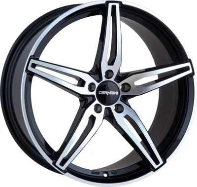 Obrázok produktu pre Carmani Wheel 15 Oskar 7x17 offset 47 5x112 black polish CA150717H547BP kompatibilný s Mercedes A-Class B-Class C-Coupé C-Class CLA GLA