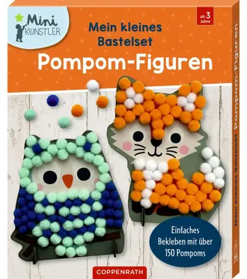 Obrázek produktu pro Má malá sada pro tvoření: Figurky z pomponů