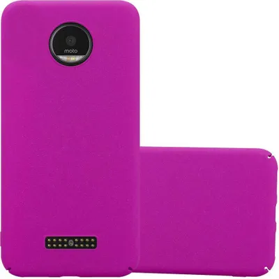 Produktbild von Cadorabo Schutzhülle für Motorola MOTO Z Hülle in Pink Etui Hard Case Handyhülle Cover