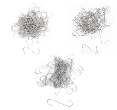 Imagen del producto de Ganchos para adornos de Navidad, 200 unidades, para sujetar bolas de Navidad