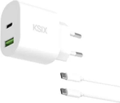 Zdjęcie produktu dla Ksix BCD30WA02, Wewnętrzna, Prąd przemienny, 1 m, Biały