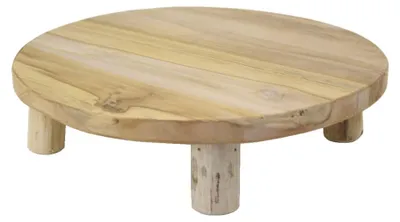 Obrázek produktu pro Van der Leeden Podstavec na květináč, přírodní, průměr 30 cm