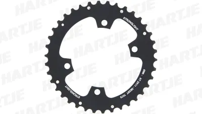 Produktbild von Stronglight Kettenblatt HT3 schwarz 2X11 XT-FC8000 96MM 38Z 28.