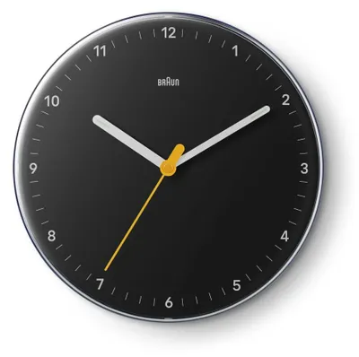 Produktbild von Braun BC 26 B schwarz Quarzwanduhr