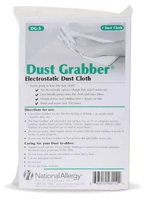 Produktbild von Allertech Staubgreifer, magnetisches Staubtuch, 4 Stück, Polyester, Cremefarben