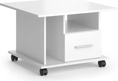 Obrázek produktu pro Vicco Konferenční stůl Ender, 70 x 70 cm, Bílá