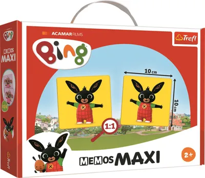 Produktbild von TREFL Maxi Gedächtnisspiel Bing Bunny