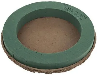 Produktbild von Steckschaum-Ring mit Planta-Teller, 34 cm, Kranz, Ring, Steckmasse, Blumen-Gesteck