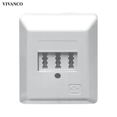 Produktbild von ViVanco™45056, TAE-N/F/N, weiblich/weiblich