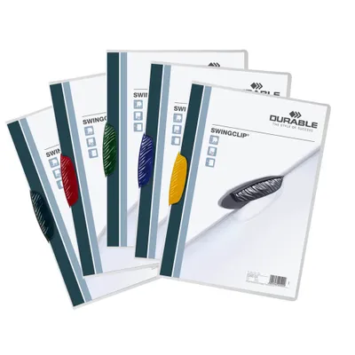 Zdjęcie produktu dla 25 DURABLE Clipboard SWINGCLIP przezroczysty