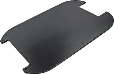 Produktbild von Carqon Bodenplatte schwarz, für Flatbed