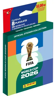Obrázok produktu pre Panini FIFA Majstrovstvá sveta 2026 Eco Blister 8 balíčkov