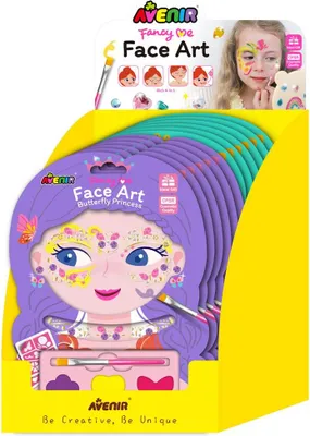 Image de Avenir Face Art - Kit de maquillage créatif pour enfants multicolore