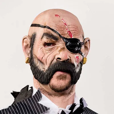 Produktbild von Maske Moving Mouth Pirat