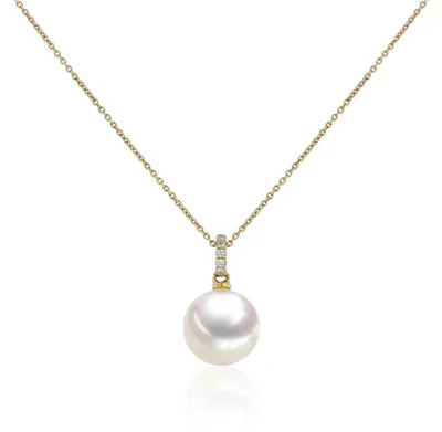 Image de Luna-Pearls - 216.0791 - Collier - 585/-Or jaune avec Perle de culture d'Akoya