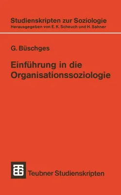 Image de Einführung in die Organisationssoziologie