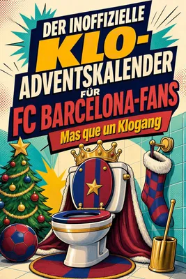 Produktbild von Der inoffizielle Klo-Adventskalender für FC Barcelona-Fans