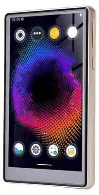Obrázek produktu pro 128GB MP3 přehrávač Bluetooth WiFi MP4 MP5 přehrávač s 5,0palcovým dotykovým displejem Čip MTK MT6762 HiFi bezztrátový zvuk pro děti i dospělé Zlatá barva