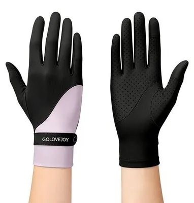 Imagen del producto de Guantes para actividades al aire libre: longitud 21 cm, anchura 8,5 cm. Protección UPF 50+ contra los rayos UV. Transpirables. Guantes gruesos, ideales para usar con pantallas táctiles. Guantes antideslizantes para actividades al aire libre como ciclismo, conducción, pesca, jardinería, etc.
