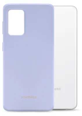 Produktbild von Mobilize Rubber Gelly Handyhülle für Samsung Galaxy A32 5G Hülle Flexibles TPU Backcover - Pastel Purple
