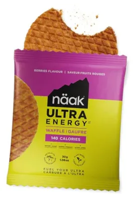 Obrázok produktu pre Energetické vafle Naak Energy Waffle s ovocnou príchuťou 30 g