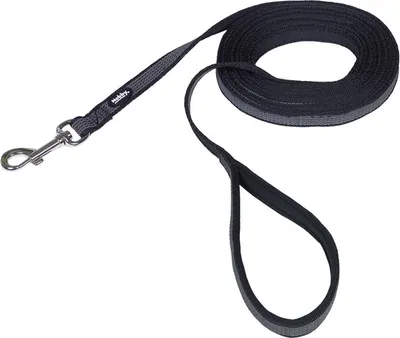 Produktbild von Nobby Schleppleine "Anti-Slip" schwarz L: 15 m; B: 17 mm