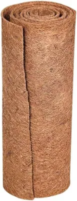 Image de Tapis en fibre de coco pour plantes - Naturel - 40 x 100 cm - Rouleau de fibre de coco